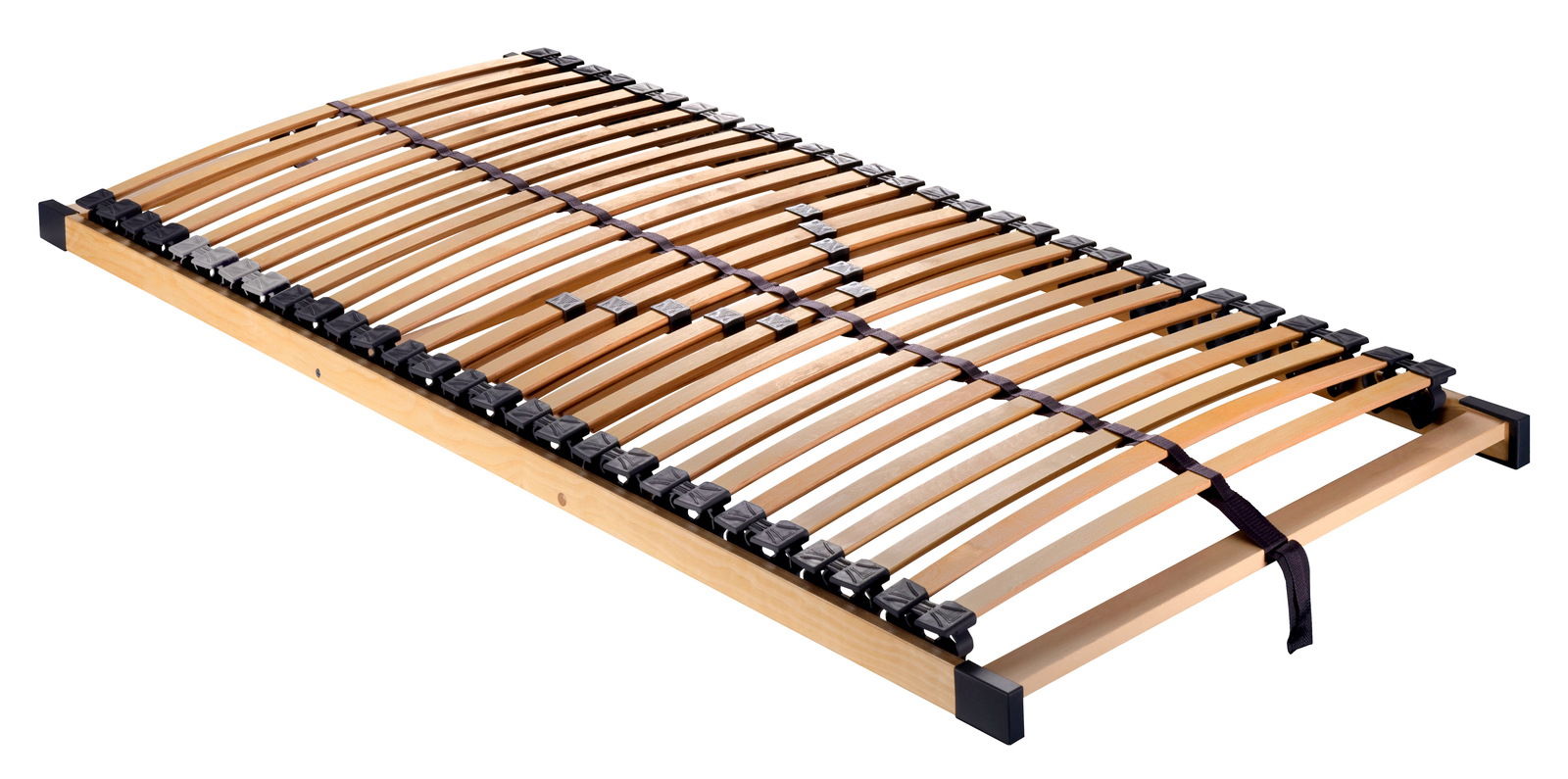 Sleeptex Federholzrahmen NV PLUMA Federholzrahmen 100x220 NV aus seitlicher Perspektive