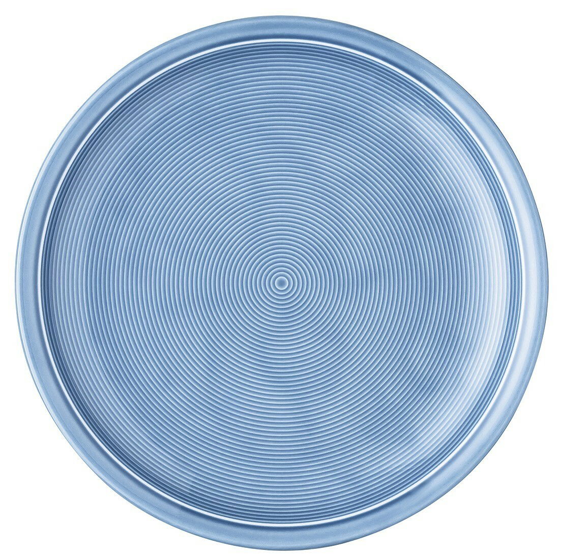Thomas Speiseteller TREND COLOUR Blauer Speiseteller mit konzentrischen Kreisen, Draufsicht