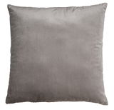Graues Kissen 45x45cm, Vorderansicht