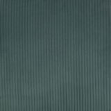 Nahaufnahme eines grünen, gerippten Stoffes, möglicherweise für den Schwingstuhl XORA GONZO verwendet.