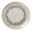 Ritzenhoff & Breker Speiseteller CECINA grau Grauer Speiseteller Cecina 26cm mit einzigartigem Muster, Draufsicht