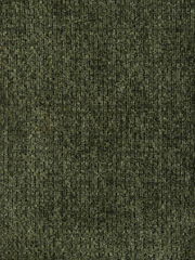 Nahaufnahme eines grünen Stoffmusters, das für einen Armlehnstuhl verwendet wird