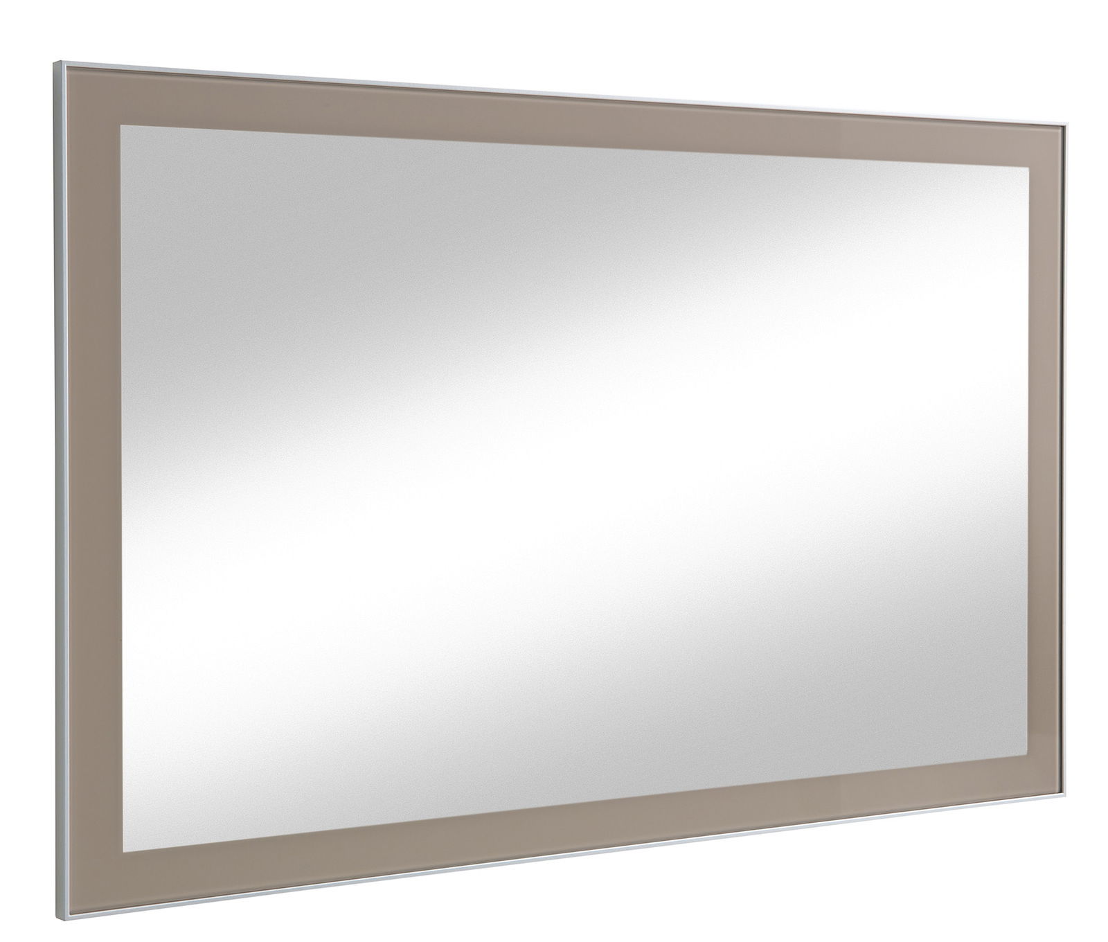 VOSS Spiegel SANTINA Rechteckiger Spiegel mit breitem Rahmen, seitliche Perspektive