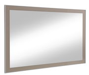 Rechteckiger Spiegel mit breitem Rahmen, seitliche Perspektive