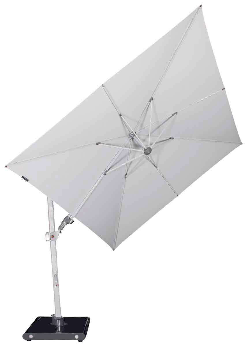 Knirps Pendelschirm KNIRPS Moderner Pendelschirm in seitlicher Perspektive mit stabilem Standfuß und verstellbarem Schirmdach.