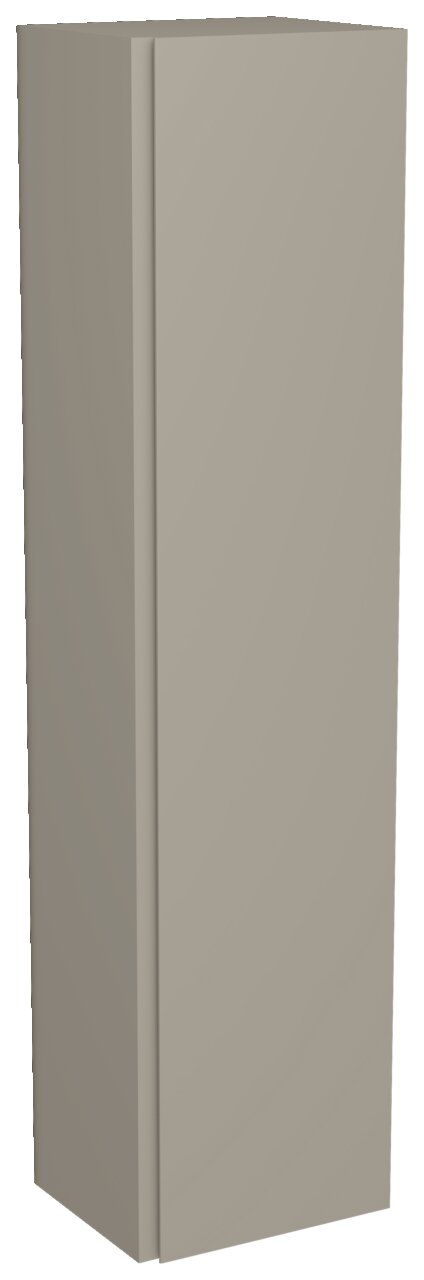 Moderano Hänge-Garderobenschrank LECCO Hänge-Garderobenschrank 1T in seitlicher Perspektive