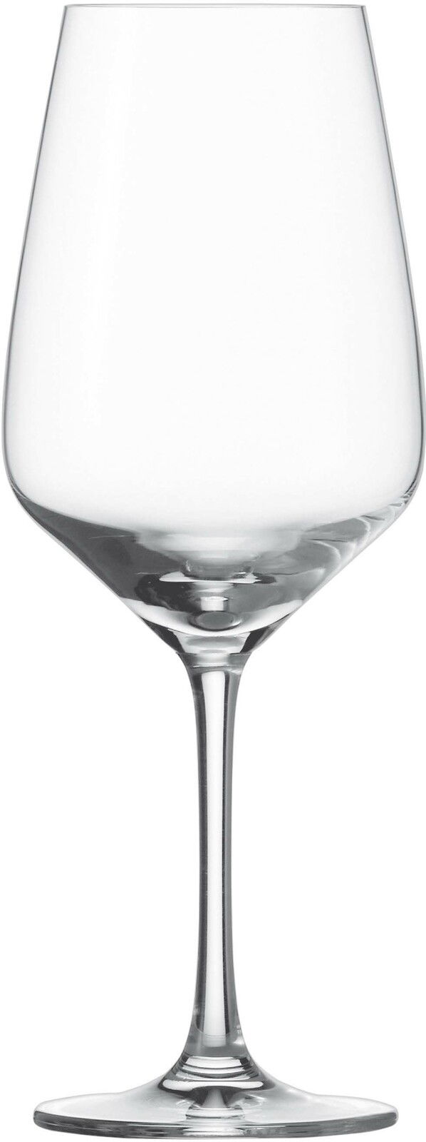 Elegantes Rotweinglas Tulip in Seitenansicht