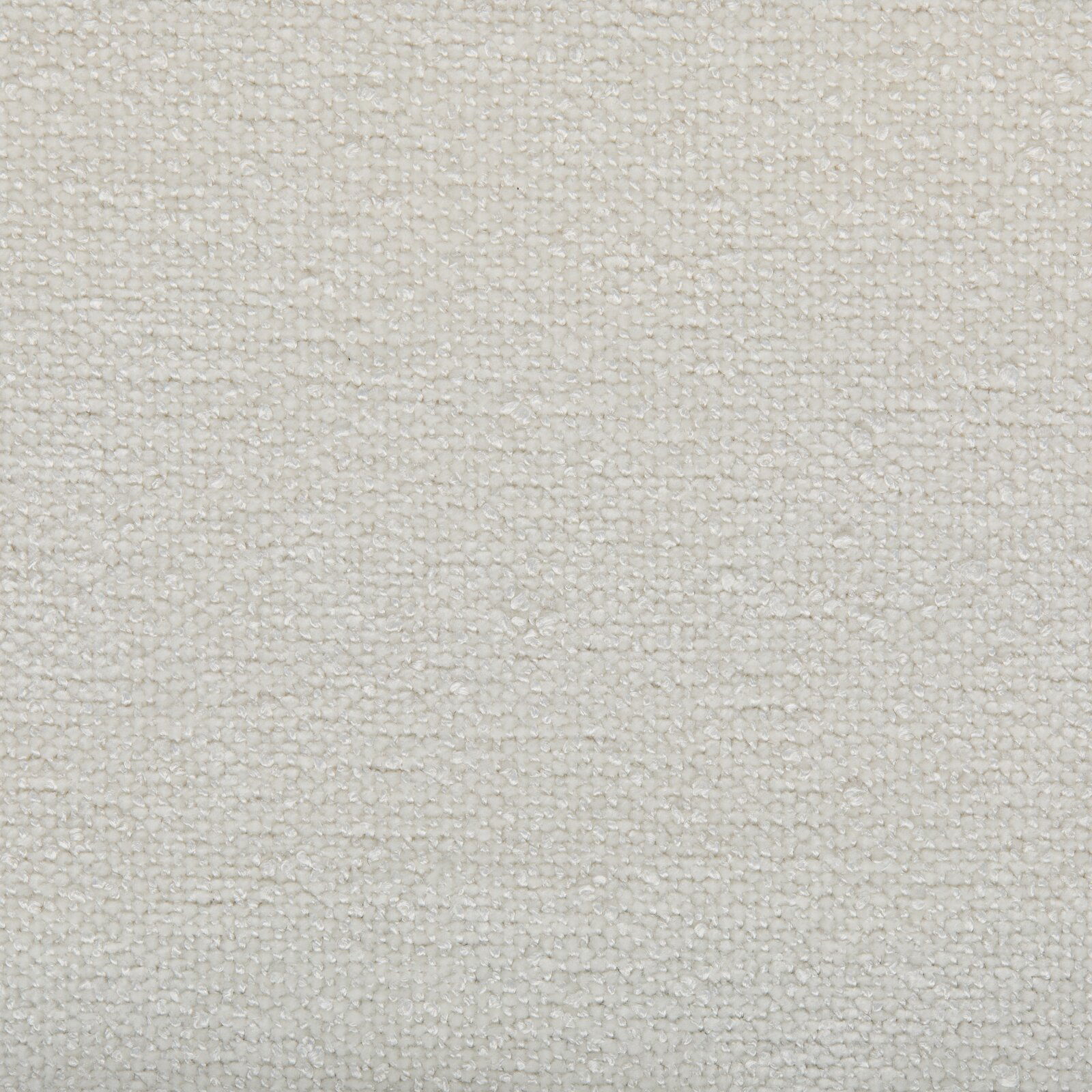 Nahaufnahme eines weißen, strukturierten Stoffes, der für ein Boxbett verwendet wird.