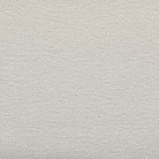 Nahaufnahme eines weißen, strukturierten Stoffes, der für ein Boxbett verwendet wird.