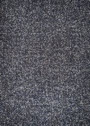 Nahaufnahme eines grauen, strukturierten Stoffes, der für die Sitzbank 185 verwendet wird.