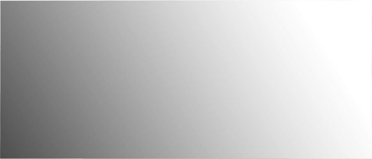 Voleo Spiegel UNIVERSAL Großer rechteckiger XL-Spiegel mit glatter Oberfläche, perspektivisch von vorne betrachtet.