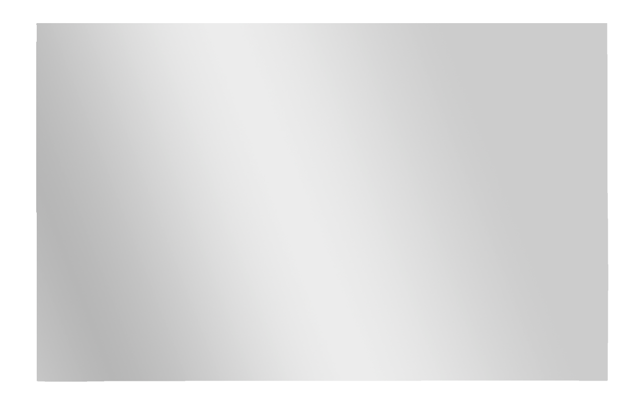 Voleo Spiegel UNIVERSAL Rechteckiger Wandspiegel in Frontalansicht, ideal für moderne Wohnräume.