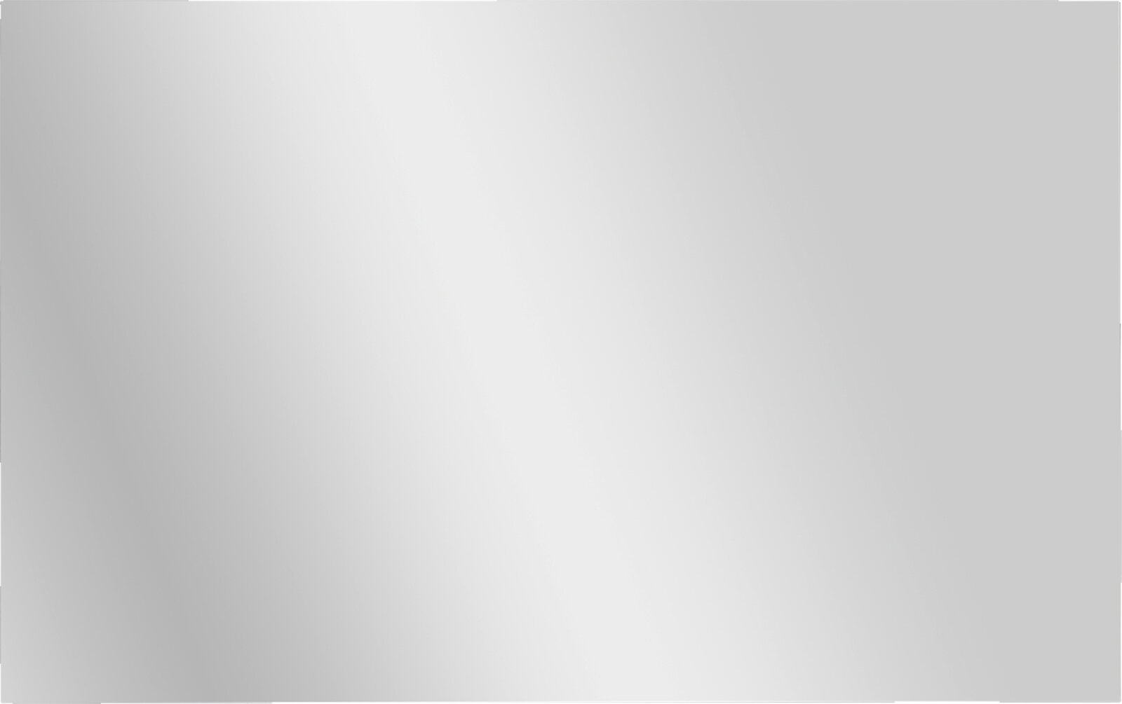 Voleo Spiegel UNIVERSAL Rechteckiger Wandspiegel in Frontalansicht, ideal für moderne Wohnräume.