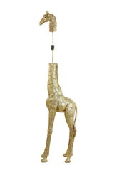 Stehleuchte in Form einer Giraffe, seitliche Perspektive