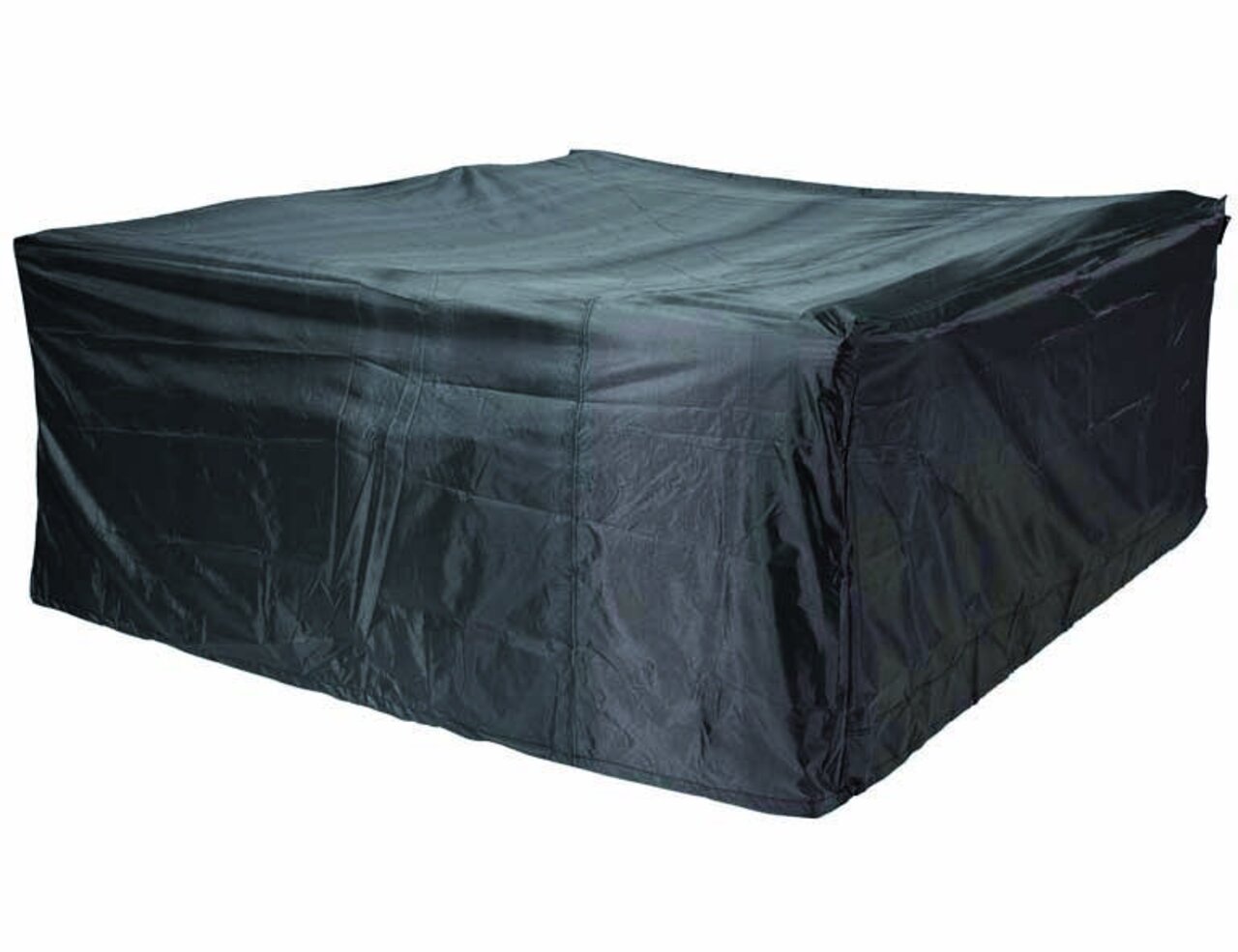 Zurbrüggen Hoes voor loungeset AeroCover Zwarte hoes voor een loungeset van stevig materiaal, zijaanzicht