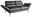 Dieter Knoll Sofa 2er COSIO
