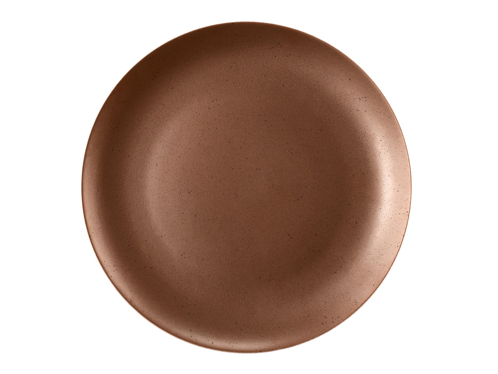 Frühstücksteller 22,5 cm in Bronze, Ansicht von oben