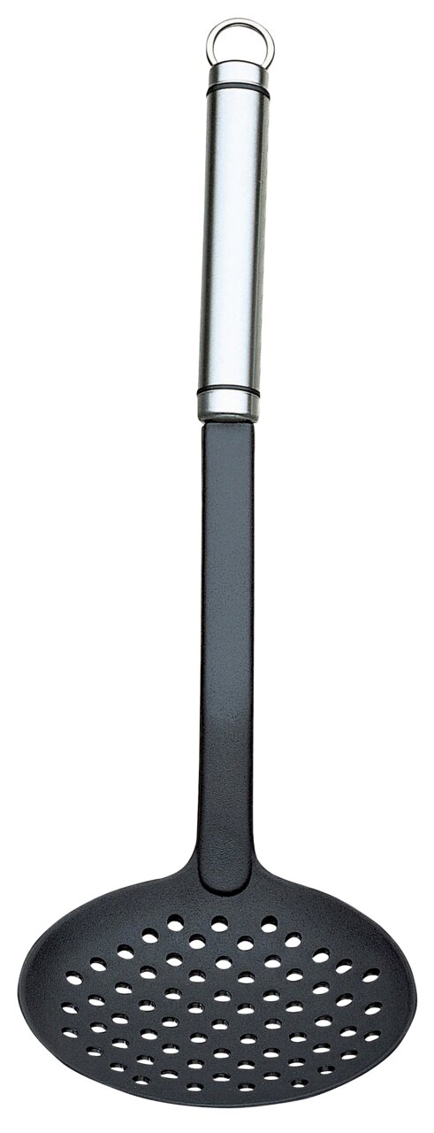 Justinus Schaumlöffel TWINLINE Schaumlöffel TwinLine aus Edelstahl und Kunststoff, Vorderansicht