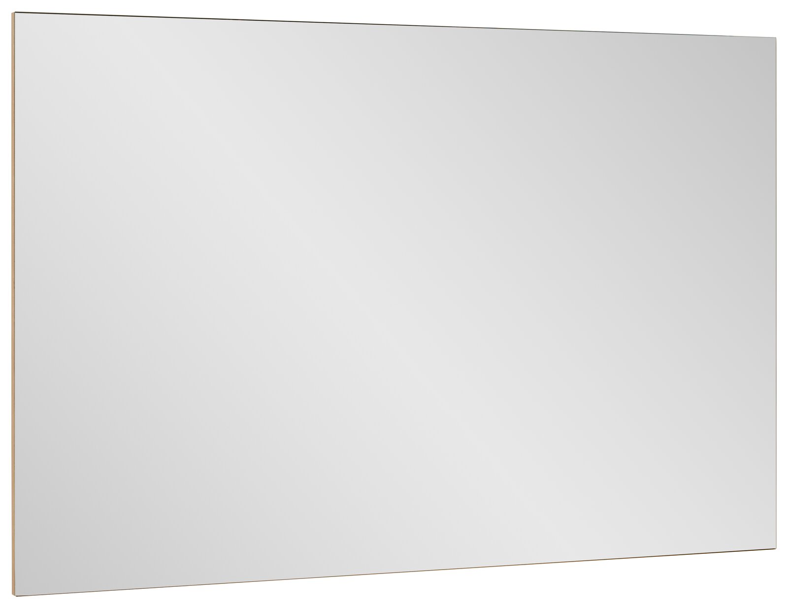 Rechteckiger Spiegel in seitlicher Perspektive