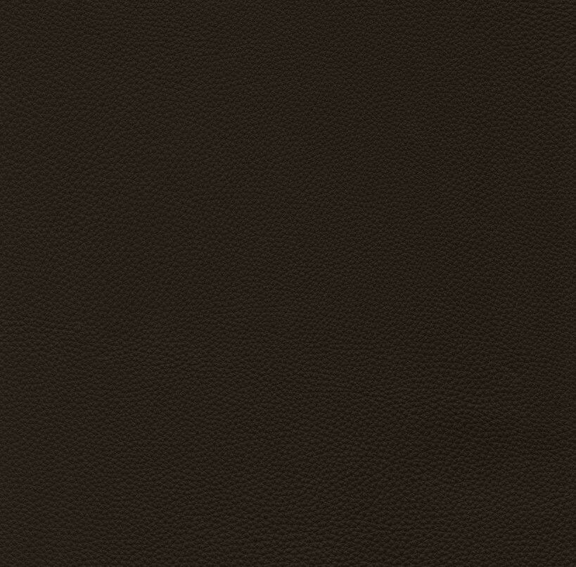 Nahaufnahme einer dunkelbraunen Lederstruktur, verwendet für das Sofa 3erCalia Sofa CAL 808 ROMEO.