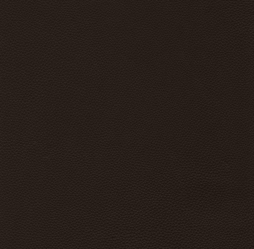 Nahaufnahme einer dunkelbraunen Lederstruktur, verwendet für das Sofa 3erCalia Sofa CAL 808 ROMEO.