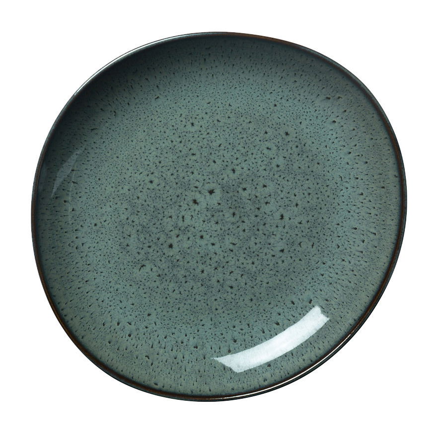 Obstschale Lave 600ml grau, Draufsicht