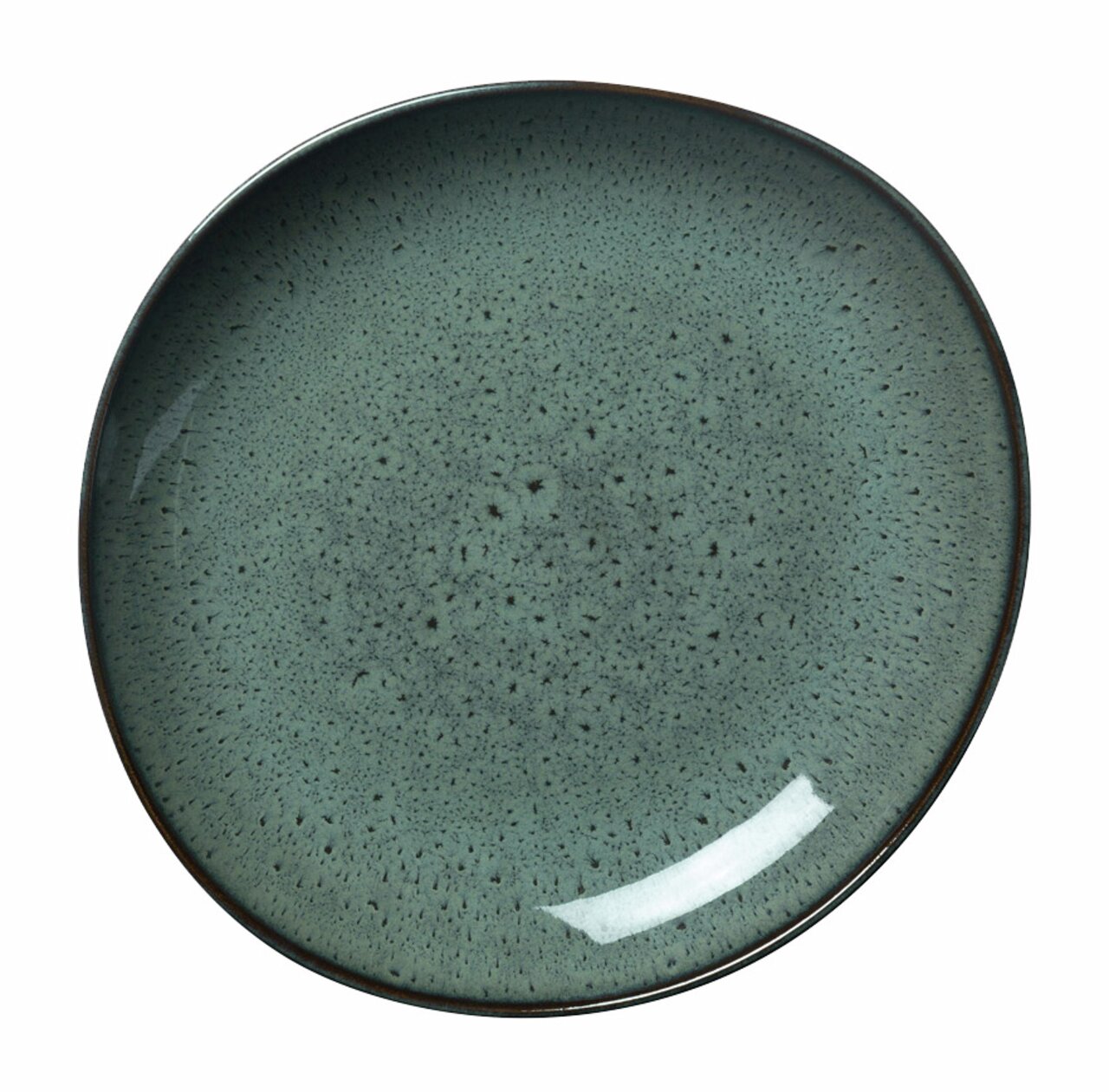 Obstschale Lave 600ml grau, Draufsicht