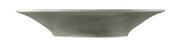 Seitenansicht eines perlgrauen Suppentellers mit einem Durchmesser von 22,5 cm.