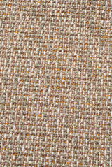 Nahaufnahme einer gewebten Textur in verschiedenen Brauntönen, geeignet für eine Zierkissenhülle.