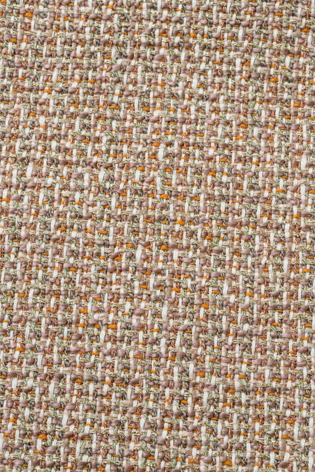 Nahaufnahme einer gewebten Textur in verschiedenen Brauntönen, geeignet für eine Zierkissenhülle.