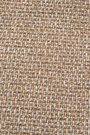 Nahaufnahme einer gewebten Textur in verschiedenen Brauntönen, geeignet für eine Zierkissenhülle.