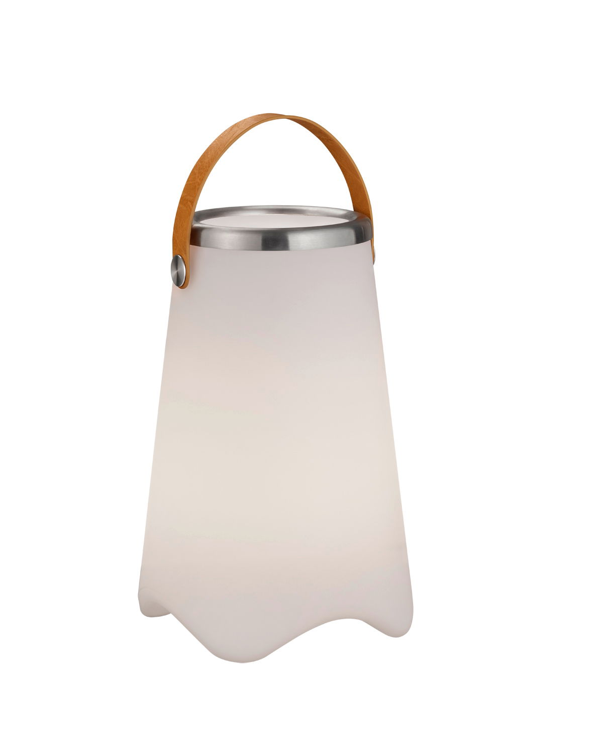 Moderner Outdoor-Sektkühler JAMAICA mit elegantem Design, seitliche Perspektive