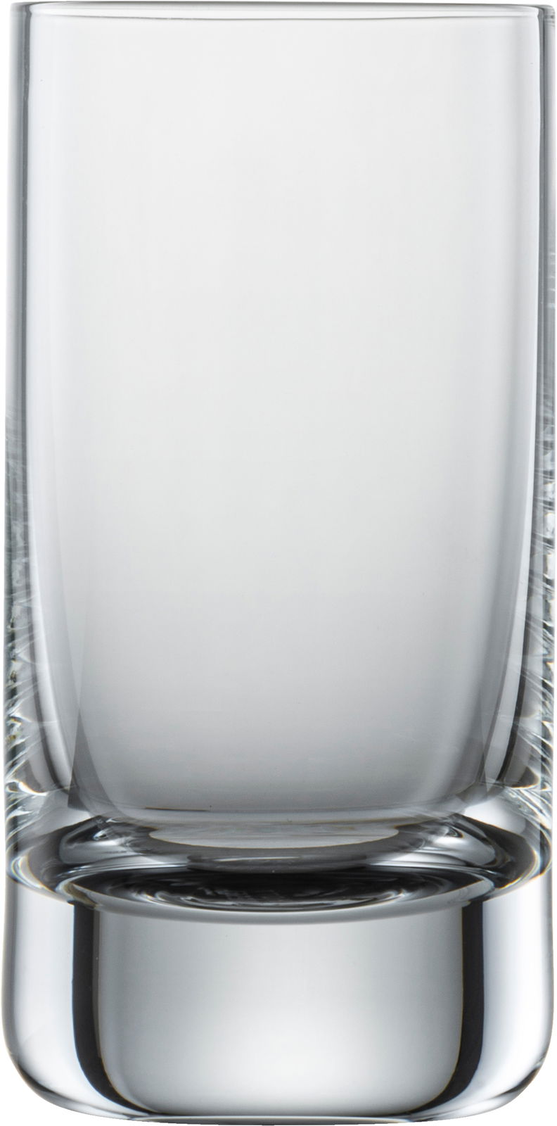 Klares Schnapsglas Simple in Frontalansicht