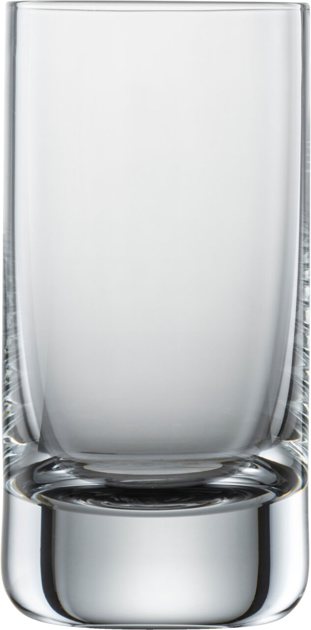 Klares Schnapsglas Simple in Frontalansicht
