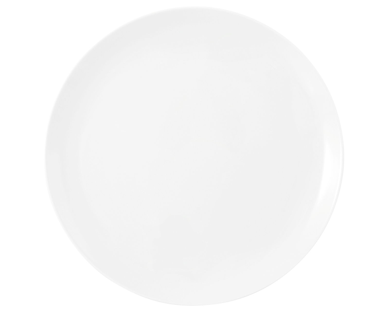 Weißer Speiseteller Liberty 27,5 cm, Draufsicht