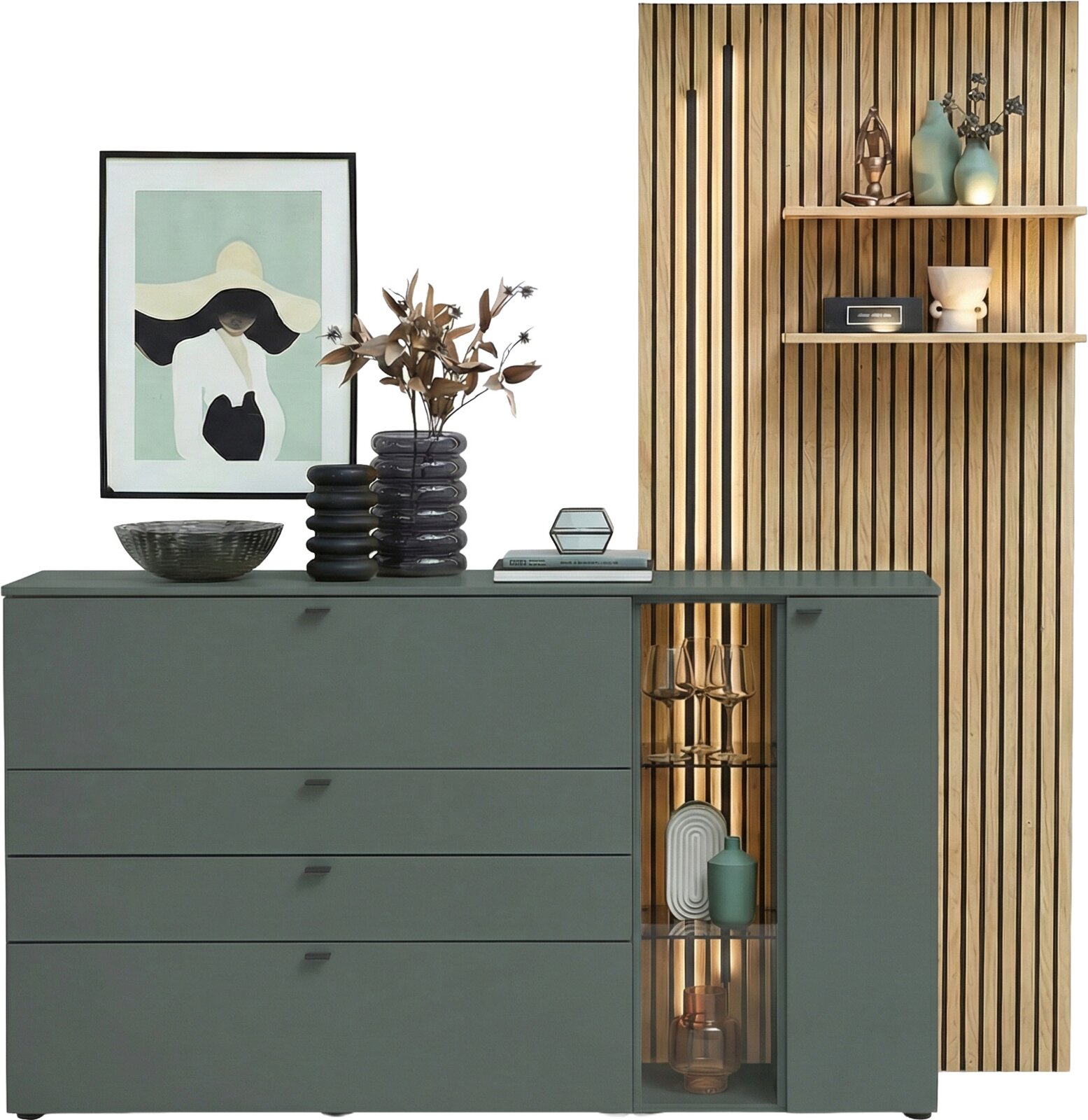 Venjakob Kombination Sideboard/Paneel VANYA