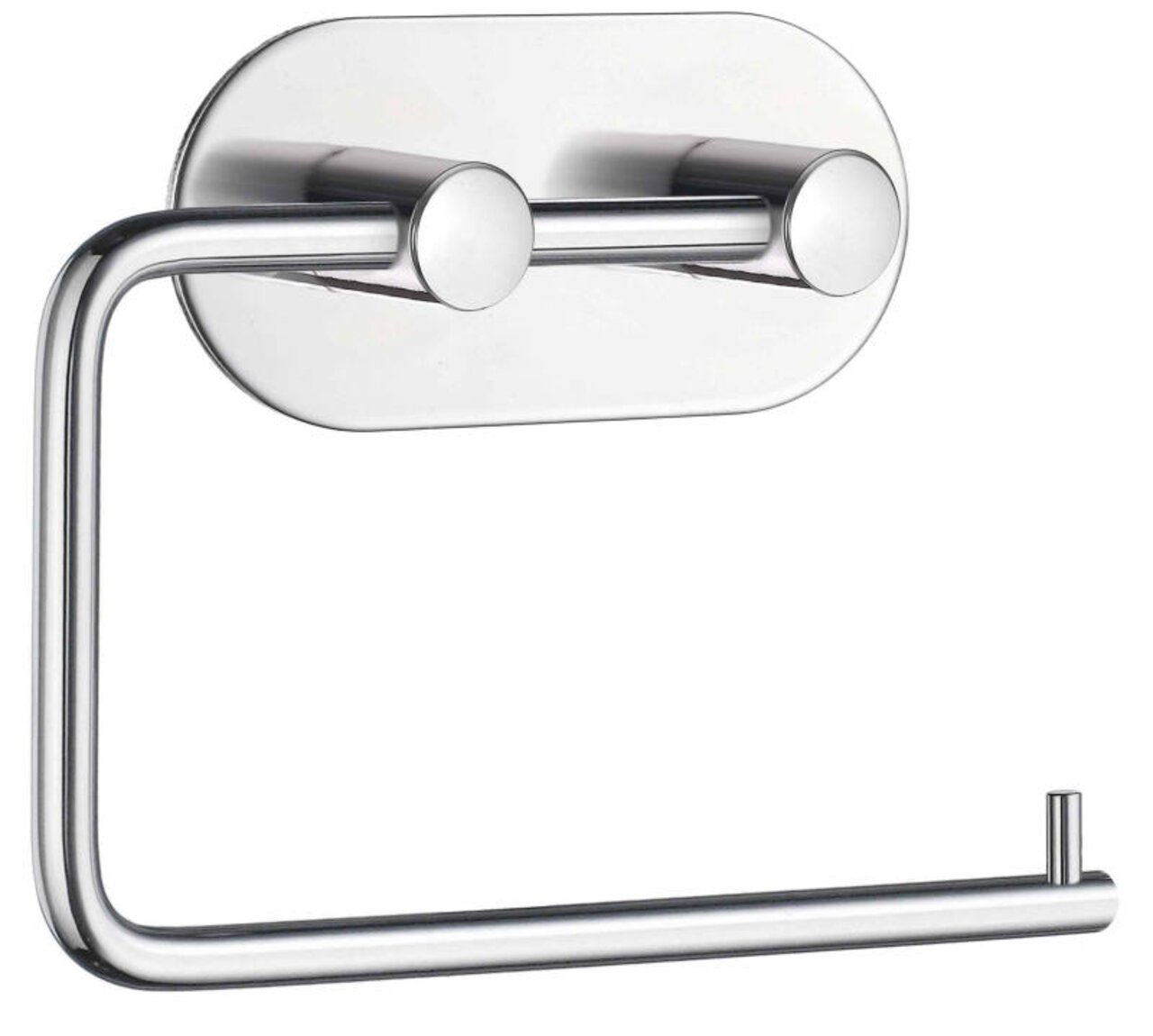 Beslagsboden Toilettenpapierhalter BK Moderner Toilettenpapierhalter aus Edelstahl, seitliche Ansicht
