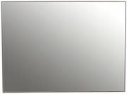 Großer rechteckiger XL-Spiegel mit schmalem Rahmen, frontal fotografiert.