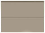 Hängeschuhschrank 2K-T22 in beige, frontale Ansicht