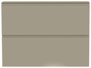 Hängeschuhschrank 2K-T22 in beige, frontale Ansicht