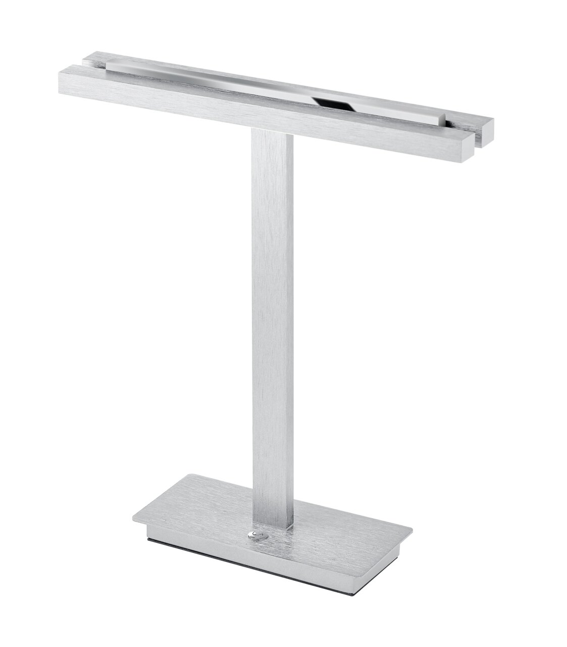 Moderne LED-Tischleuchte BEN aus Metall in seitlicher Perspektive