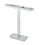 Moderne LED-Tischleuchte BEN aus Metall in seitlicher Perspektive