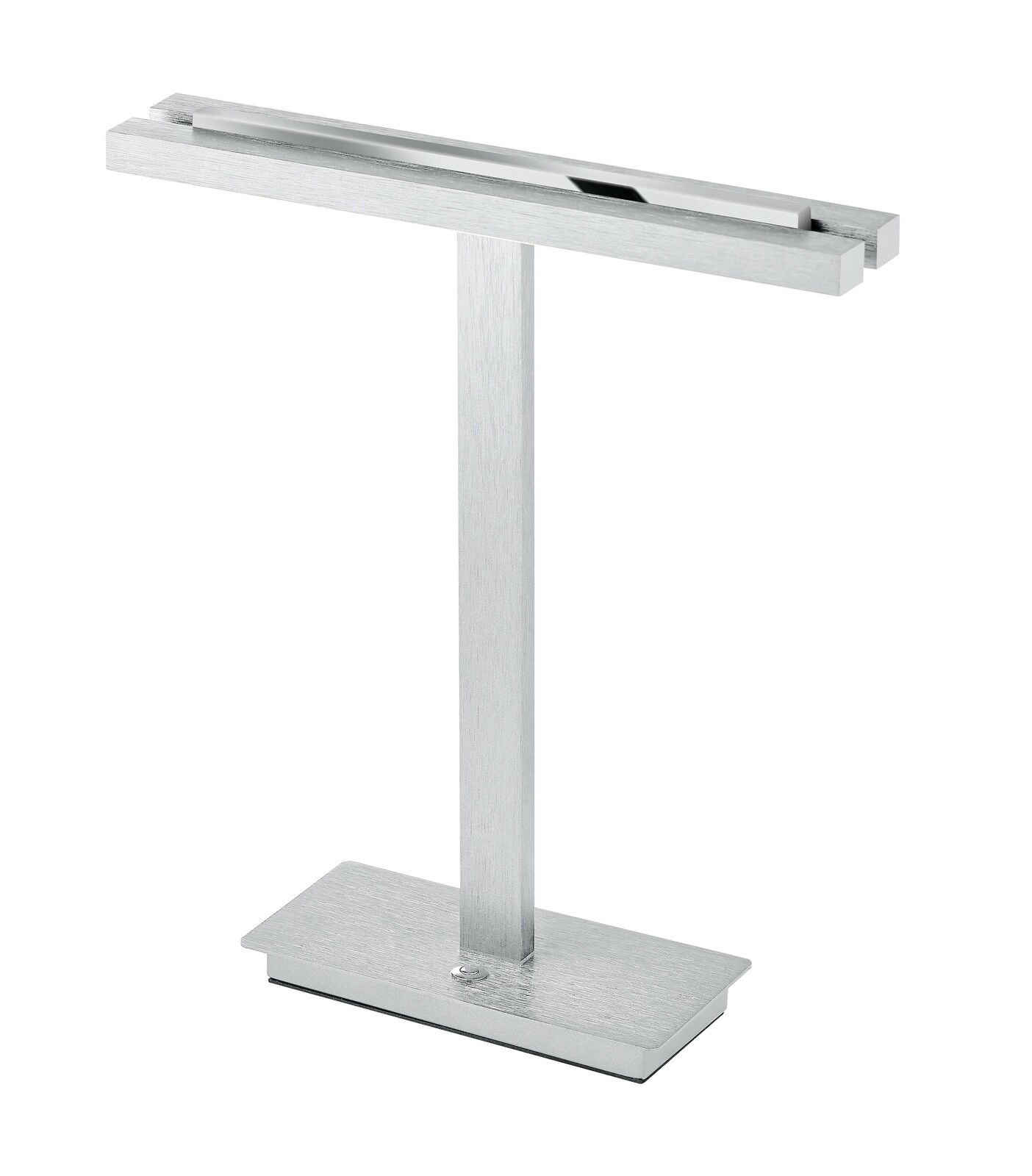 Moderne LED-Tischleuchte BEN aus Metall in seitlicher Perspektive