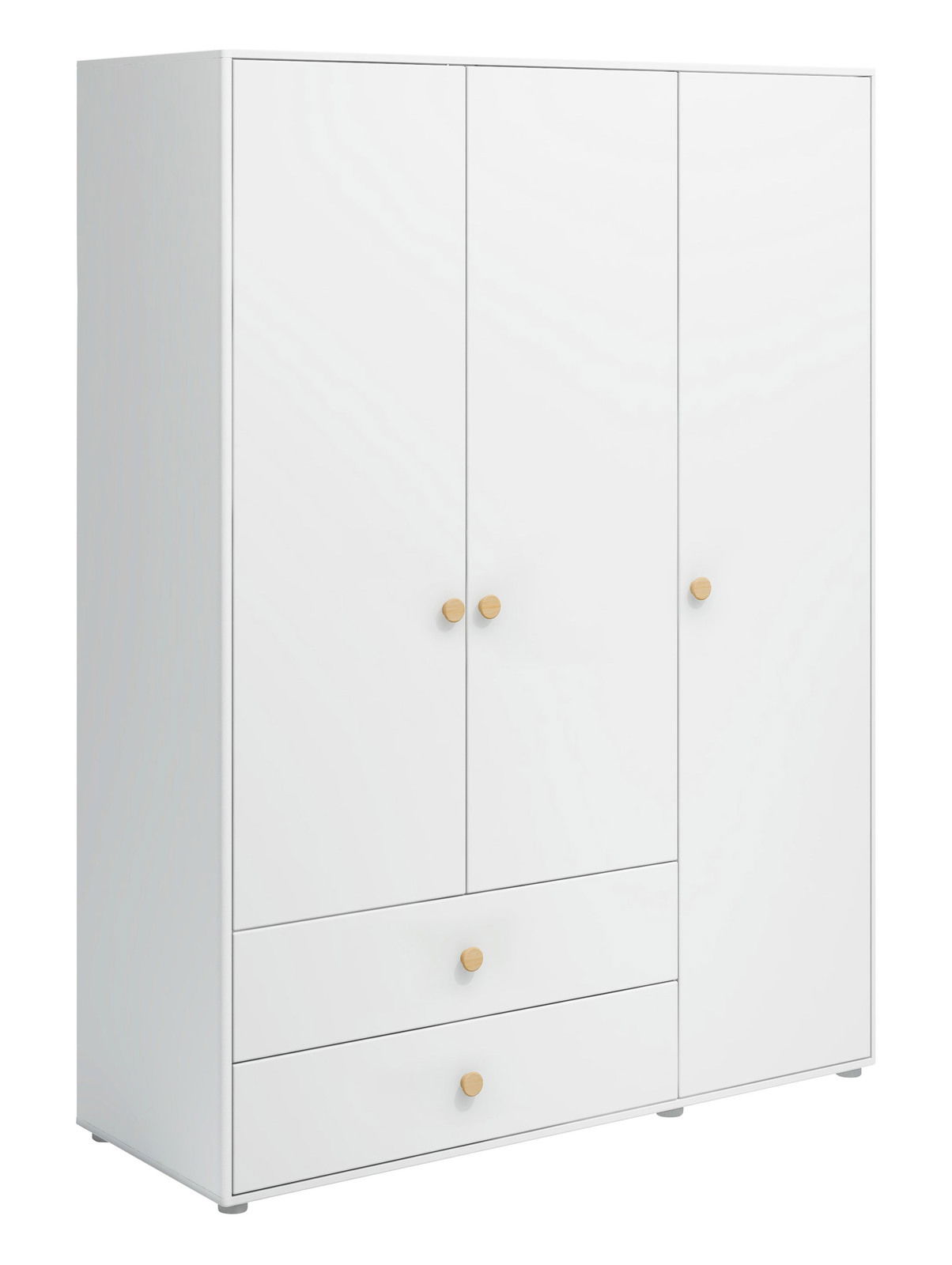 flexa kleiderschrank 3-trg. roomie