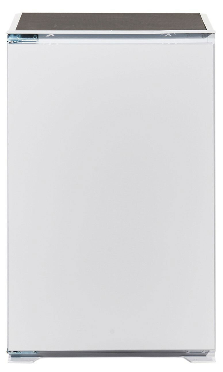Weiße Frontansicht eines Küchenschranks, Teil der Single-Küche 160