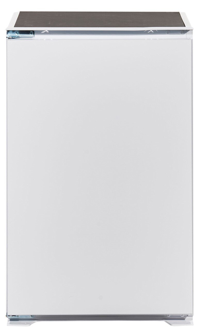 Weiße Frontansicht eines Küchenschranks, Teil der Single-Küche 160