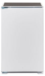 Weiße Frontansicht eines Küchenschranks, Teil der Single-Küche 160