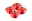 LE CREUSET Mini-Cocotte 4er-Set 10cm Metallics Kirschrot