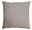 Linneweber Kissen BOUCLE SOLID Graues Kissen 45x45cm aus grobem Stoff, frontal fotografiert