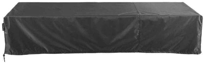 Zurbrüggen Liegenhülle AeroCover Schwarze Liegenhülle in rechteckiger Form, seitliche Perspektive